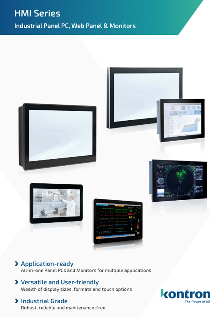 Kontron: TechSpecs HMI-Portfolio